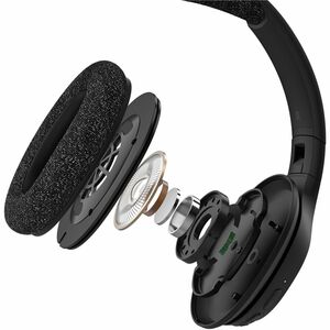 Belkin SoundForm Adapt Wired/Wireless Over-the-ear, Over-the-head Stereo Headset - Binaural - Circumaural - 914.4 cm - Blu