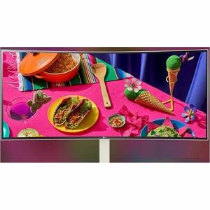 LG Ultrawide 38WR85QC-W 38" (96.5 cm) Class WQHD Curved Screen LCD Monitor - 21:9 - White - 37.5" (95.3 cm) Viewable - Nan