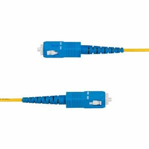 StarTech.com SPSMLCSC-OS2-2M. Kabellänge: 2 m, Lichtleitertyp: OS2, Anschluss 1: LC, Anschluss 2: SC, Lochdurchmesser: 9 µm