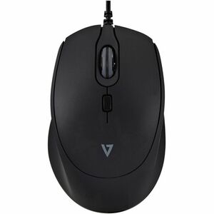 V7 CKU350DE Keyboard & Mouse - German - USB Cable Keyboard - 107 Key - Keyboard/Keypad Color: Black - USB Cable Mouse - Op