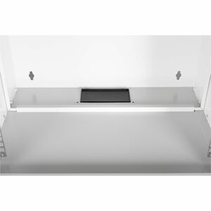 Digitus SOHO PRO 7U Wall Mountable Enclosed Cabinet Rack Cabinet for Networking327 mm Rack Depth - Light Grey - Glass, Pla