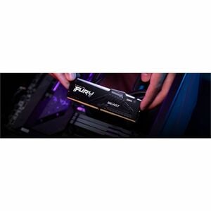 Kingston FURY Beast RAM Module - 64 GB (2 x 32GB) - RGB - DDR5-6000/PC5-48000 DDR5 SDRAM - 6000 MHz Single-rank Memory - C
