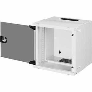 Digitus SOHO PRO 6U Wandmontierbar Geschlossener Schrank Rackschrank für Networking254 mm Rack Depth - Hellgrau - Plastik,