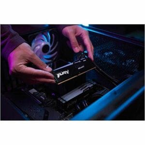Kingston FURY Beast RAM-Modul - 16 GB (2 x 8GB) - RGB - DDR5-6000/PC5-48000 DDR5 SDRAM - 6000 MHz Single-rank (einfacher S