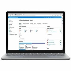 Surface Laptop 6 for Business 13.5" - Ultra 7 165H - 16GB RAM - 256GB SSD - Platinum - Windows 11 Pro