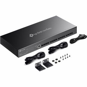 TP-Link Omada SX3016F Manageable Ethernet Switch - 10 Gigabit Ethernet - 10GBase-X - 2 Layer Supported - Modular - 32.74 W