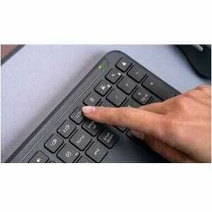 Logitech Signature Slim MK950 Tastatur & Maus - QWERTZ - Schweizerisch - Tastatur, Kabellos, Bluetooth, 5.1 USB Typ-A, Gra