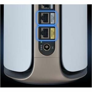 Netgear Orbi RBE973S Wi-Fi 7 IEEE 802.11be Ethernet Wireless Router - Quad Band - 2.40 GHz ISM Band - 6 GHz UNII Band - 12