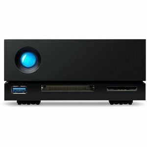 LaCie 1big Dock STHS20000800 24 TB Hard Drive - 3.5" External - Black - Camera, Notebook Device Supported - Thunderbolt 3,