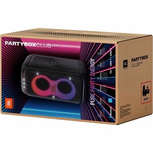 JBL PartyBox Club 120 Portable Bluetooth Speaker System - 160 W RMS - Black - 40 Hz to 20 kHz - Battery Rechargeable - USB