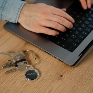 Verbatim My Finder Bluetooth Coin Tracker 1pk - Black - Bluetooth