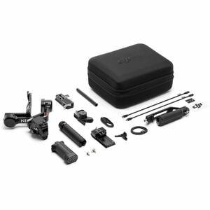 DJI RS 4 Gimbal Stabilizer - 3 kg Load Capacity - Aluminium Alloy - Black