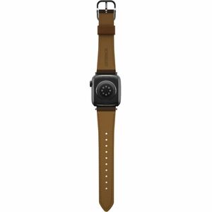 OtterBox Adjustable Smartwatch Band - Buckle Attachment - Rich Adobe - Cactus Leather, Polyurethane
