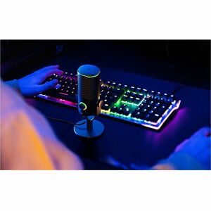 JBL Quantum Stream Condenser, Dynamic Microphone for Recording, Live Streaming, Gaming, Studio - Black - Stereo - 50 Hz to