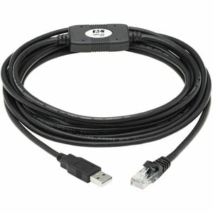 Tripp Lite U009-015-RJ45-X. Anschluss 1: RJ-45, Anschluss 2: USB 2.0 Type-A, Kabellänge: 4,57 m. Produktfarbe: Schwarz