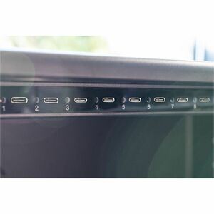 Digitus Laptop/Tablet-Ladewagen - 4 Rollen - Glas, Plastik - 550 mm Breite x 375 mm Tiefe x 384 mm Höhe - Metall Rahmen - 