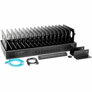 Rocstor Volt DS16 USB-C 16 Port Desktop Charging Station with Top Dividers 67W Per Port - 1000 W - 120 V AC, 230 V AC Inpu