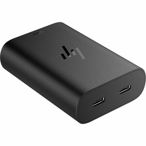 HP 65 W AC适配器 - 通用适配器Space- 用于 笔记本电脑, USB C 型设备, 智能电话, 平板电脑 - 120 V AC, 230 V AC 输入 - 5 V DC, 9 V DC, 12 V DC, 15 V DC, 20