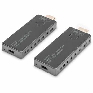 Digitus Video Extender Transmitter/Receiver - Wired/Wireless - 30 m Range - 3 x USB - 1 x HDMI In - 2160p - 3840 x 2160 Vi