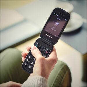 Panasonic KX-TU550 128 MB Feature Phone - 7.1 cm (2.8") Flexible Folding Screen TFT LCD 240 x 320 - Cortex - 64 MB RAM - 4
