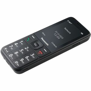 Panasonic KX-TF200 Feature Phone - 6.1 cm (2.4") TFT LCD 240 x 320 - Black - Bar - 1 SIM Support - Unlocked SIM-free - Rea