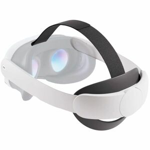 Meta Quest 3 Elite Strap - 101.5 mm Height x 164.5 mm Width x 240.2 mm Length - White - Plastic, Silicon, Fabric