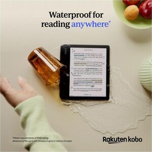 Lettore di testo digitale Kobo Libra Colour - Nero - 24000 Libro(i) - 32 GB Flash - 17,8 cm (7") Display - Touchscreen - 1