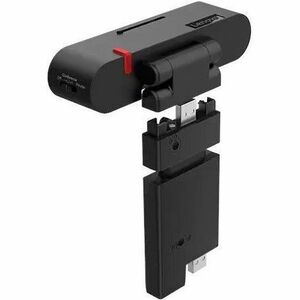 Webcam Lenovo ThinkVision MC60 (S) - Nero - USB 2.0 tipo A - 1920 x 1080 Video - Auto focus - 90° Angle - Montaggio sul di