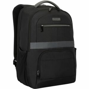 Estuche de transporte Targus Exhibition TBB942GL (Mochila) para 38.1cm (15") a 40.6cm (16") Portátil - Negro/Gris - Confor