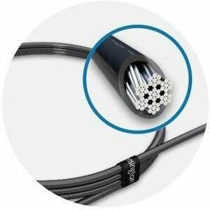 Kensington N17 Keyed Dual Head Laptop Lock for Dell Devices - TAA - 6 ft Cable - Patented T-bar/Key Lock - Carbon Steel, P