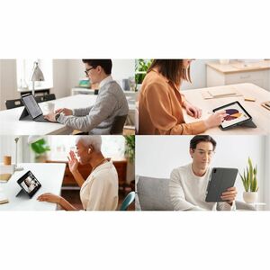 Logitech Combo Touch Tastatur/Cover für 27,9 cm (11 Zoll) Apple iPad Air 11 (2024), iPad Air (5. Generation), iPad Air 11 