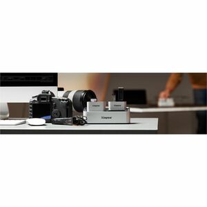 Kingston Workflow USB Hub - USB 3.2 (Gen 1) Type C - Notebook - PC, Mac