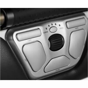 Contour Ergonomic Centred Mouse - Wired - Cable - Black - USB Type C - 2800 dpi - Scroll Wheel - 7 Button(s) - 6 Programma
