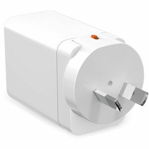 STM Goods 65W three port (USB-C x2 & USB-A) power adapter (univ) - white - 65 W - United States, Australia, Europe - White