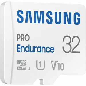 Samsung PRO Endurance 32 GB Class 10/UHS-I (U1) V10 microSDHC - 100 MB/s Read - 30 MB/s Write - 120 Month Warranty