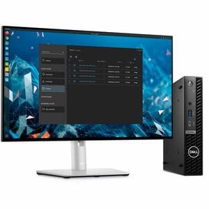 Dell OptiPlex 7000 7020 Desktop Computer - Intel Core i7 14th Gen i7-14700T - vPro Technology - 16 GB - 512 GB SSD - Micro