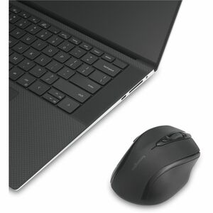 Kensington Pro Fit MY310 EQ Mid Size Mouse - Radio Frequency - Optical - Wireless - 1600 dpi - Scroll Wheel - 1 Year Batte