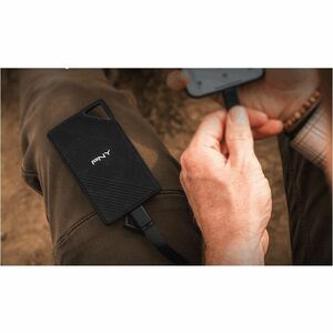 PNY RP60 1 TB Portable Rugged Solid State Drive - External - Black - Smartphone, Notebook, Desktop PC, Gaming Console, Tab
