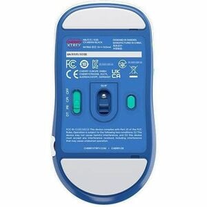 Mouse di gioco CHERRY XTRFY M68 - Radiofrequenza - USB - Bianco - Cavo/Wireless - 2,40 GHz - Ricaricabile - Simmetrico - 1