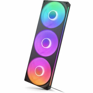 NZXT RF-U36HF-B1 Cooling Fan - Motherboard - 360 mm Maximum Fan Diameter - 3 x Fan(s) - 127.63m³/h Maximum Airflow - 2400 