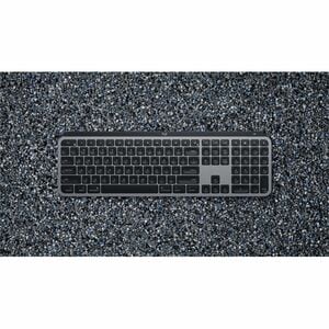 Logitech MX Keys S Keyboard - Full-size - Wireless Connectivity - USB Interface - English (US) - QWERTY Layout - Space Gra