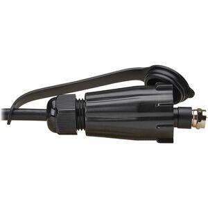 Eaton Tripp Lite Series Rigid Industrial RF Coaxial Cable (M/M) - IP68, F-Type Connectors, 10 ft. (3.1 m), Black - 10 ft C