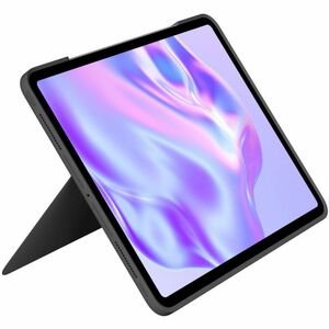 Logitech Combo Touch Keyboard/Cover Case for 33 cm (13") Apple iPad Pro 13 (2024) Tablet - Graphite - Scuff Resistant, Scr