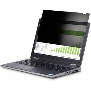 StarTech.com 12.1-inch 16:10 Flip-Up Privacy Screen with Touch, Anti-Glare Blue Light Filter, Laptop Monitor Screen Protec