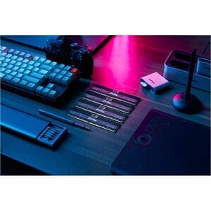 Kingston 128GB (8 x 16GB) DDR5 5600MT/s CL28 FURY Renegade Pro RDIMM Black EXPO - For Motherboard - 128 GB (8 x 16GB) - DD