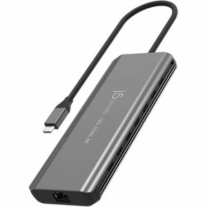j5create Mini Dock JCD398 USB-Typ C Docking Station für Festplatte, Kamera, Flash-Laufwerk, Kopfhörer, Tablet, Webcam, Tas