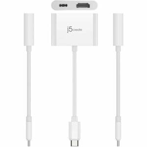 j5create JCA152 A/V-Adapter - 1 - 3840 x 2160 Supported - Weiß
