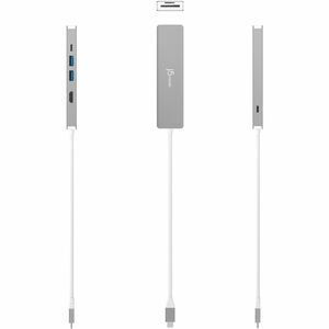 j5create Elite JCD390 USB Type C Docking Station for Memory Card Reader, Flash Drive - Charging Capability - Memory Card R