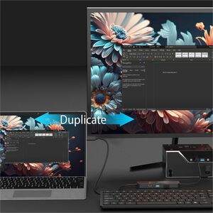 j5create Wormhole Switch JCH462 USB Hub - USB Type C, USB Type A - 640 MB/s - Notebook, Keyboard, Mouse, Desktop, Tablet, 