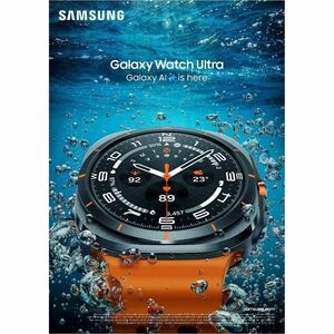 Samsung Galaxy Watch Ultra 47mm, Titanium Gray - Heart Rate Monitor - Sleep Monitor, Text Messaging, Phone - Sleep Quality